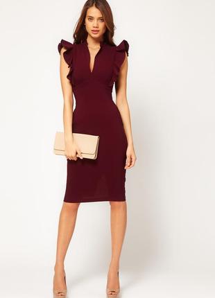 Нарядое платье "крилья"