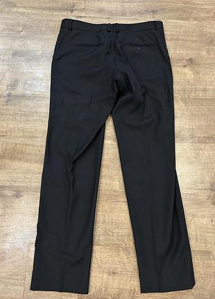 Штани чоловічі чорні класичні брюки