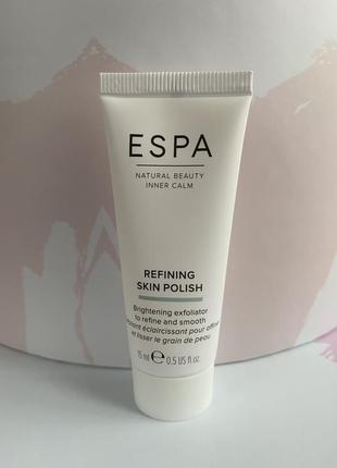 Скраб для обличчя espa refining skin polish 15 мл