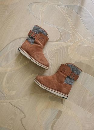 Сапожки sorel rylee, устілка 22 см