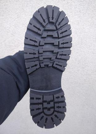 Зимние женские ботинки из натуральной кожи9 фото