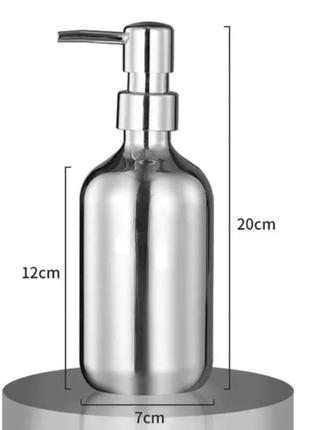 Дозатор 300 / 500 мл для рідкого мила мыла3 фото