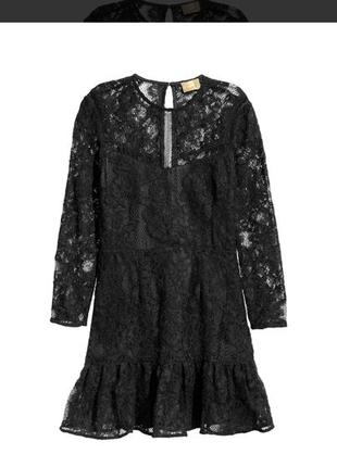 Платье h&m кружево
