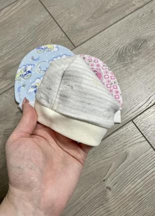 Шапочка для новонародженного / шапочка для младенца махра9 фото