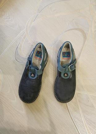 Натуральные ортопедические тапочки, макасины