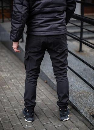 Надійні зимові штани softshell софтшел на мікрофлісі спортивні зручні flash intruder3 фото