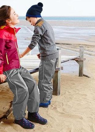 Непромокаемые брюки для дождливой погоды , мембрана 3000! , унисекс tchibo германия размер 146-152