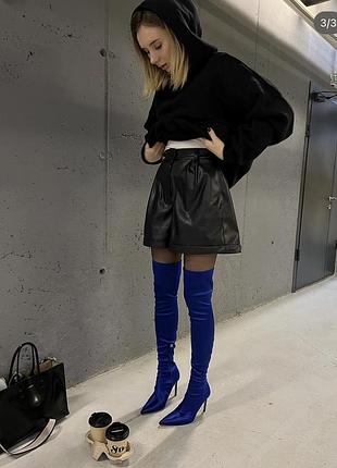 Шкіряні шорти від  українського бренду mocko