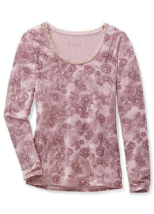 Квітковий термо реглан від tchibo (германия), розмір євро 40/42