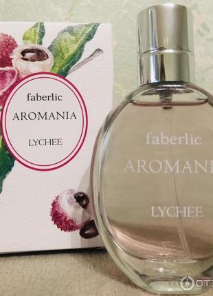 Туалетна вода aromania lychee 3044 фаберлік