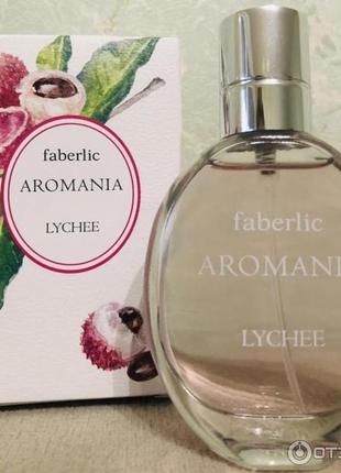 Туалетна вода aromania lychee 3044 фаберлік