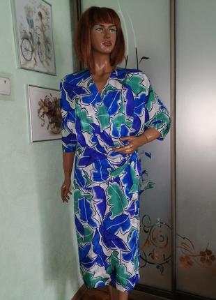 Дизайнерское винтажное платье louis feraud west germany