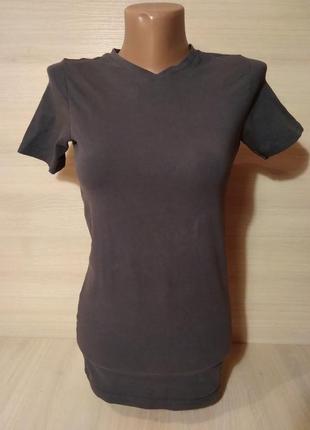 Футболка подовжена коттон