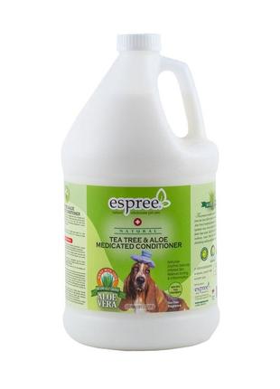 Espree tea tree & aleoe conditioner (еспри теа три альо) лікувальний кондиціонер з масломи для собак