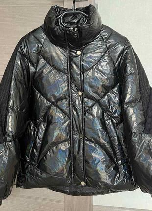 Куртка курточка пуховик зима італія s m l xl1 фото