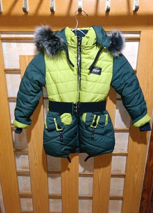 Дитяча зимова куртка розмір 32
