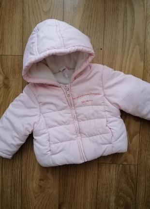 Куртка курточка baby club на 3 мес