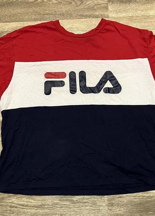 Футболка fila1 фото