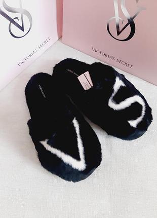 Шлёпанцы victoria's secret тапочки victoria's secret