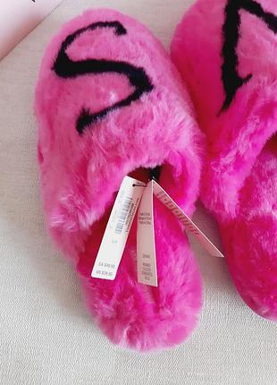 Шлёпанцы victoria's secret тапочки victoria's secret