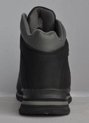 Размер 36 - стелька 24 сантиметра  термо - ботинки зимние, облегченные, на меху, из нубука, черные6 фото