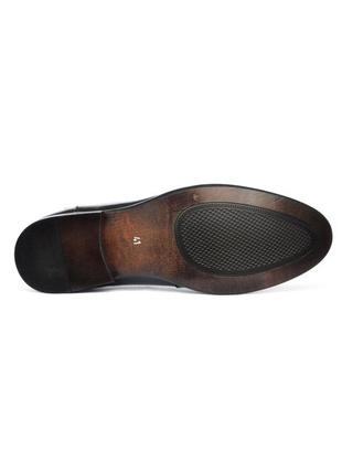Классические мужские туфли броги - лоферы из натуральной кожи. размеры 40, 42, 43. egoline ca029.9 фото