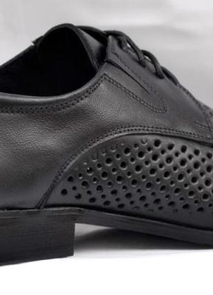 Распродажа. летние мужские туфли из натуральной кожи. размеры 43 и 44. patriot 14l277.6 фото