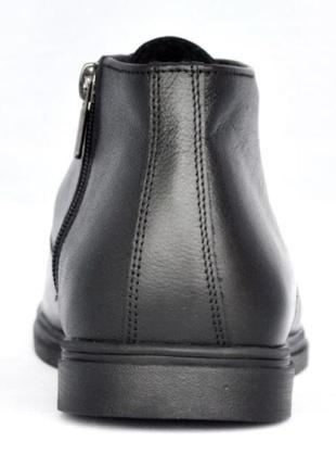 Дезерты - ботинки мужские демисезонные из натуральной кожи, черные. размеры 40, 41, 42, 44, 45. brave 109011.5 фото