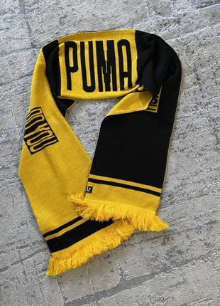 Довгий крутий шарф puma1 фото