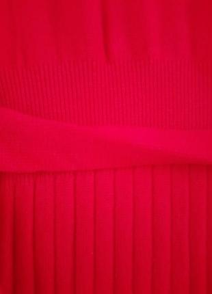 Тепла червона сукня3 фото