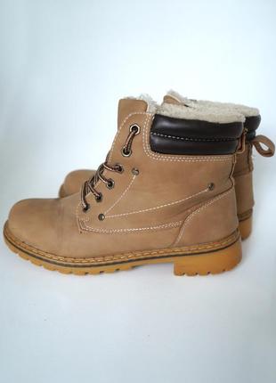 Ботинки в стиле timberland