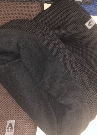 Мужской шарф-хомут на флисе, снуд , разные цвета