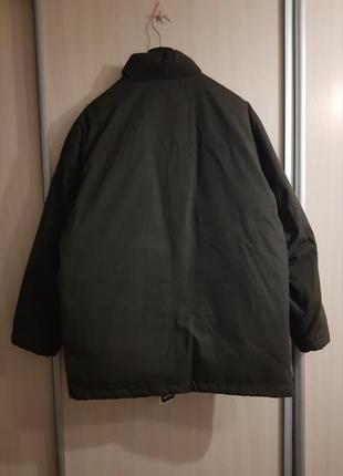 Нова трендова  сіра куртка milestone (на пуху)6 фото