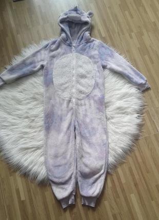 Флисовый ромпер единорог next на 8 лет