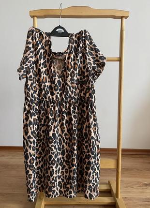 Леопардове плаття boohoo xl-xxl