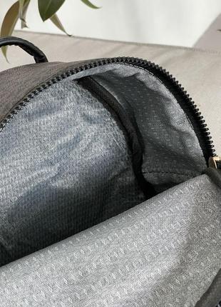 Женский темно коричневый  рюкзак с широкими лямками michael kors 🆕 рюкзак з карманом8 фото