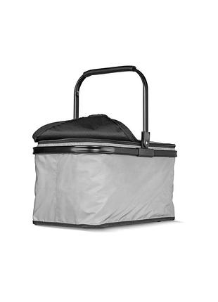 Термосумка складана 26 л сірий topmove