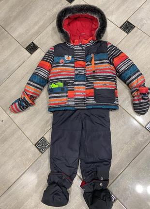 Зимний комбинезон peluche&tartine 24 m . новый