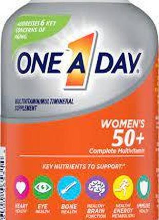 Витамины для женщин bayer one a day women's 50+, сша 200 таблеток