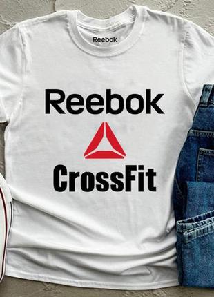 Мужская футболка reebok рибок белая