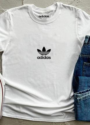 Чоловіча футболка adidas біла адідас