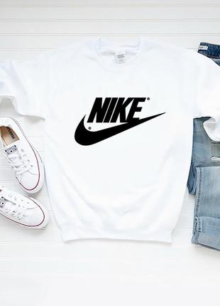 Жіночий світшот лонгслів кофта nike найк білий