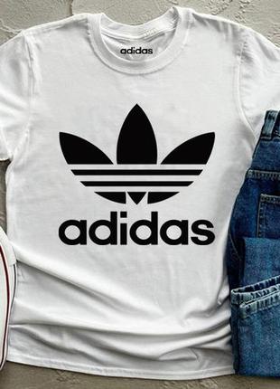 Чоловіча футболка adidas біла адідас