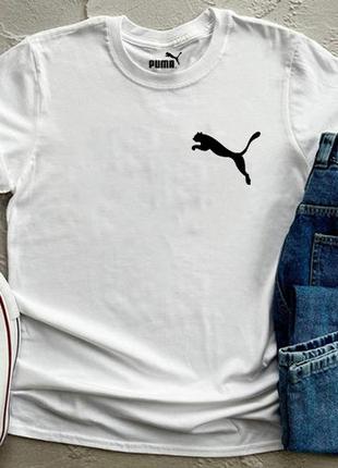 Чоловіча футболка puma біла пума