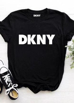 Мужская футболка dkny чёрная дкну