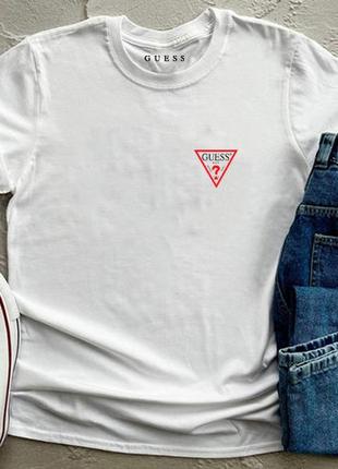 Мужская футболка guess гесс белая