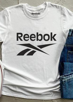 Мужская футболка reebok рибок белая