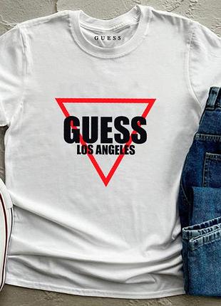 Мужская футболка guess гесс белая