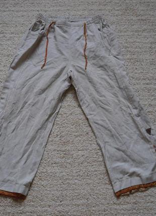 Бриджі з льоном 44єаро розмір lau rie