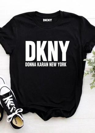 Мужская футболка dkny чёрная дкну